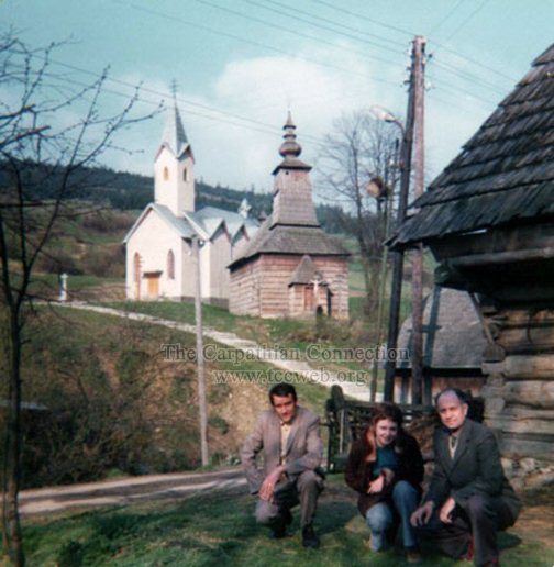 Michael Senko visits his ancestral homeland in 1975